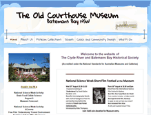 Tablet Screenshot of oldcourthousemuseum.com